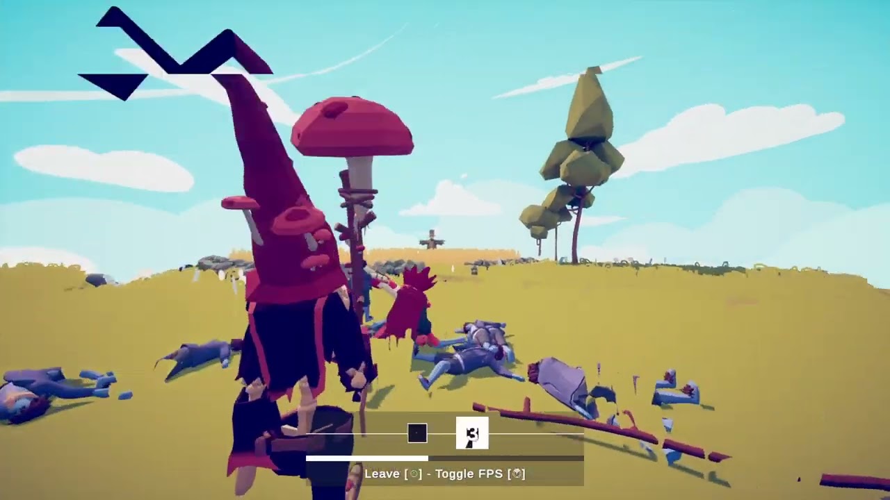 TABS Campaign PS4 gameplay
