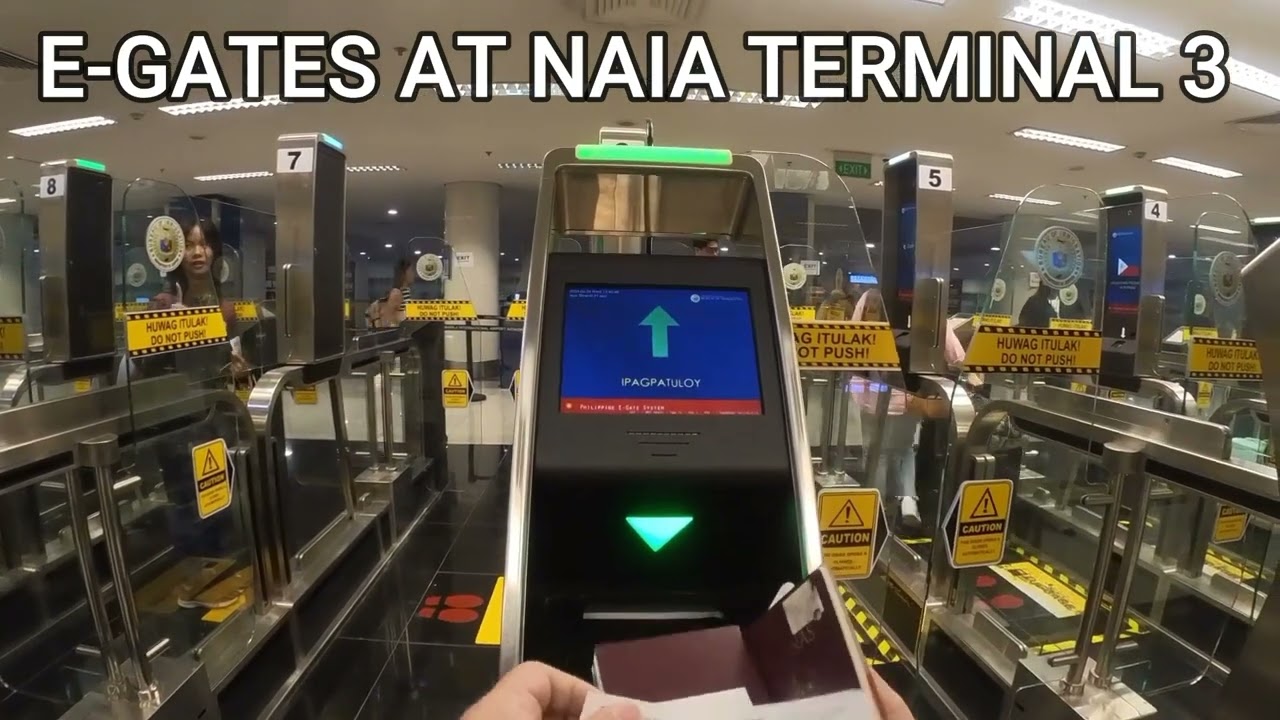 E-GATE AT NAIA TERMINAL 3 | PHILIPPINES ARRIVAL | OFW ON VACATION