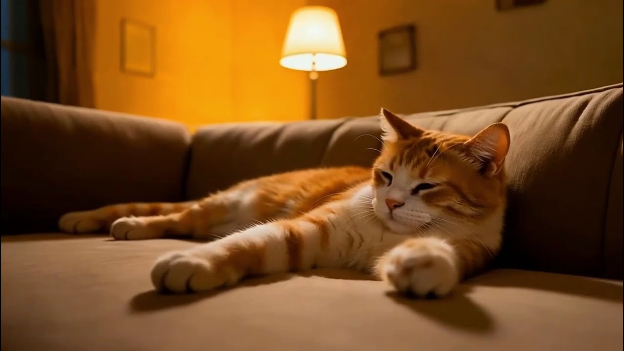 Soft Piano Music for Sleeping Cats 🐱🌙