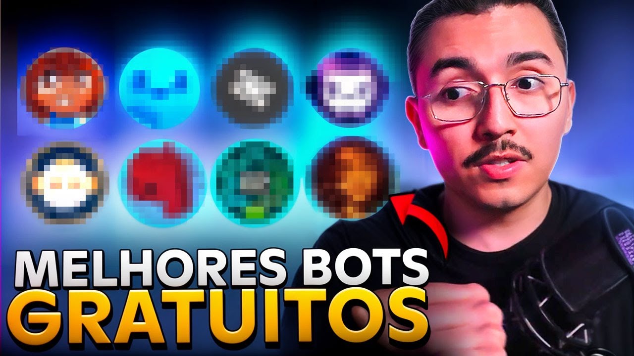 10 Melhores BOTS GRATUITOS para SERVIDORES DISCORD! (Discord Bots)