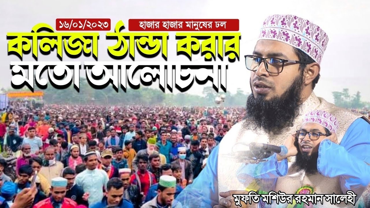 অসাধারণ আলোচনা মুফতি মশিউর রহমান সালেহী Mufti Moshiur Rohman Salehi Naba media