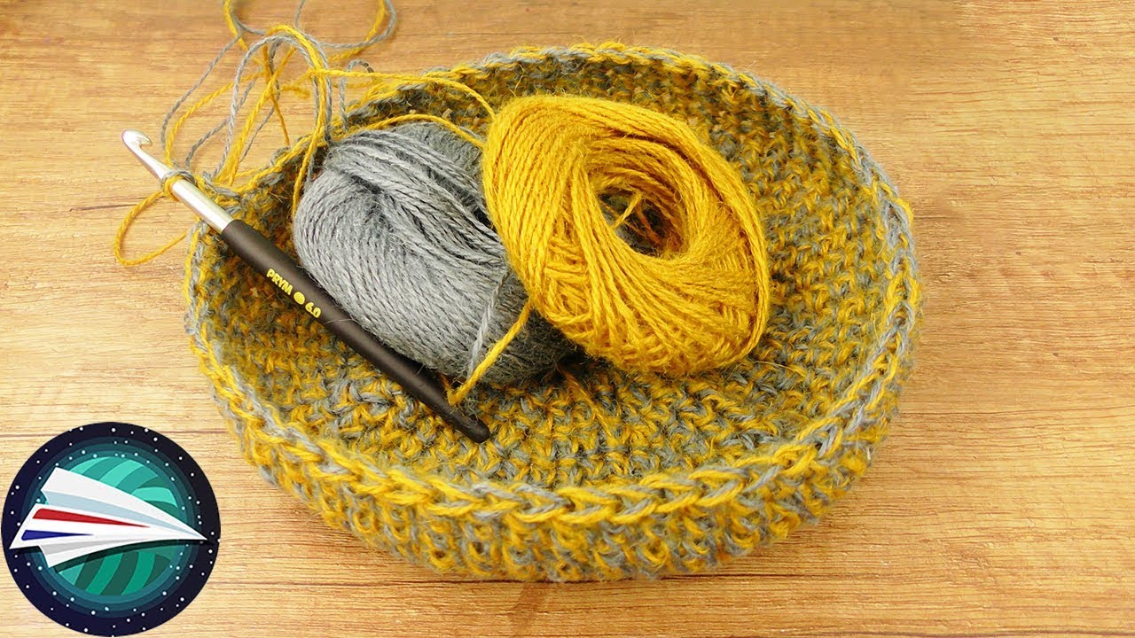 Haken met hennepgaren | Haakidee voor de zomer | Mand DIY | Gebruiksvoorwerpen zelf maken
