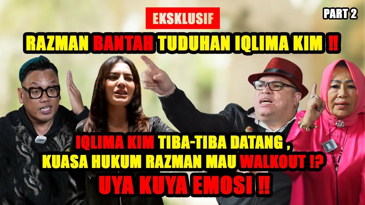 RAZMAN BANTAH SOAL IQLIMA KIM, TIBA-TIBA IQLIMA KIM DATANG