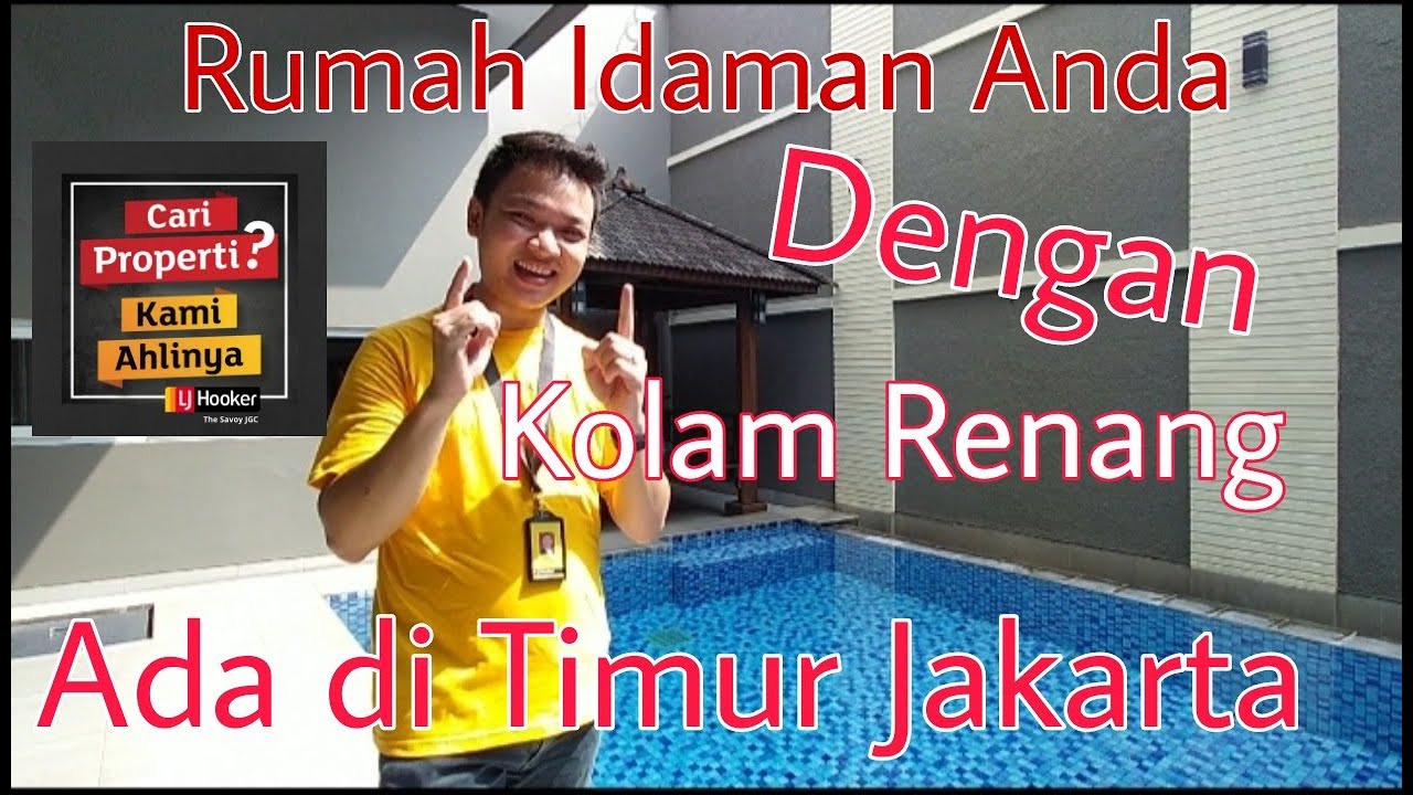 Rumah ini dijual Full Furnish!!! ada Kolam Renangnya !? Terbaik untuk Anda