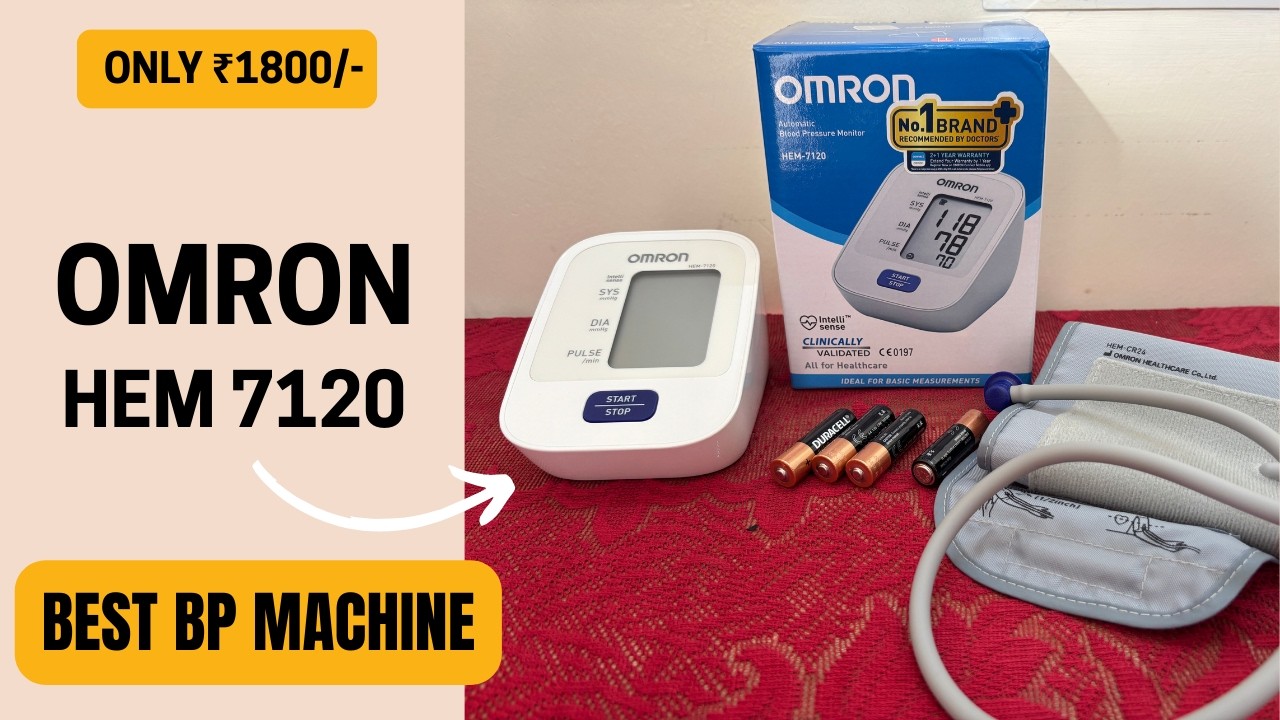 Omron HEM-7120 Unboxing & Full Review (2026) | Best BP Monitor Under ₹2000?