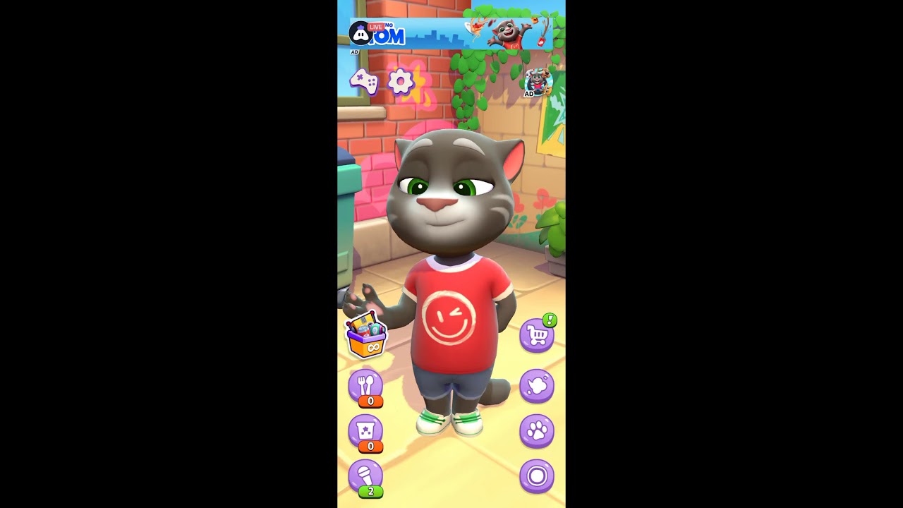 English TalkingTom : 👍 Good stream | Playing Solo | Streaming with Turnip