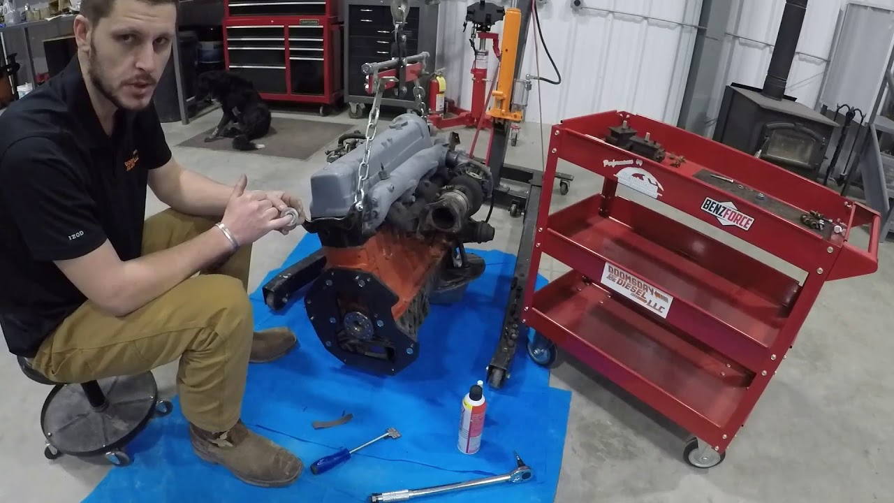 OM617 Conversion Series: Transmission Adapter Plate Installation (Toyota R150)