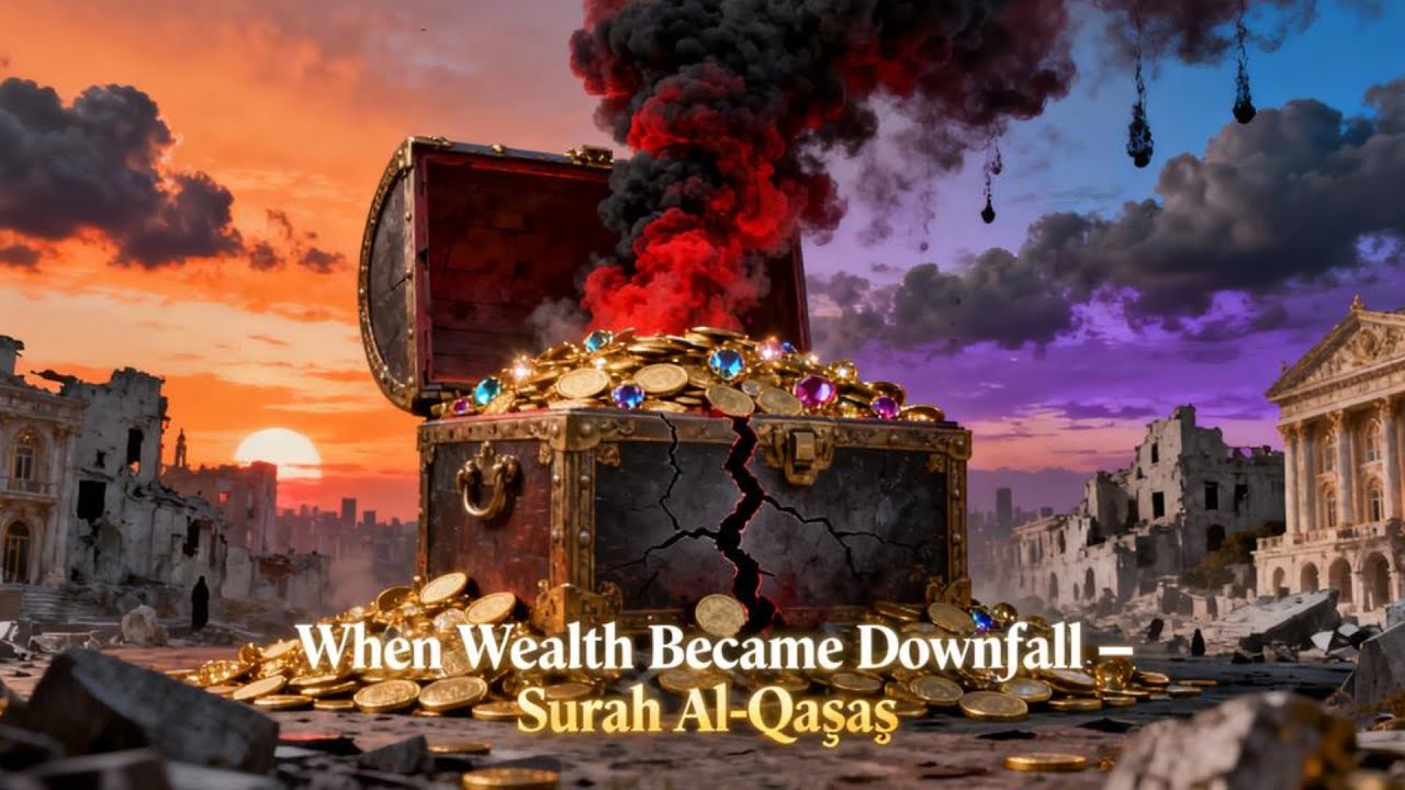 When Wealth Became Downfall – Surah Al Qaṣaṣ
