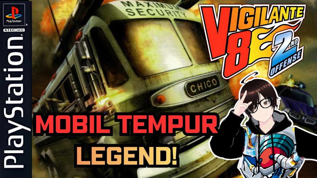 [🔴] Vigilante 8 2nd Offense PS1 Indonesia - MISI TAMAT ENDING VERTIGO & KARAKTER RAHASIA!