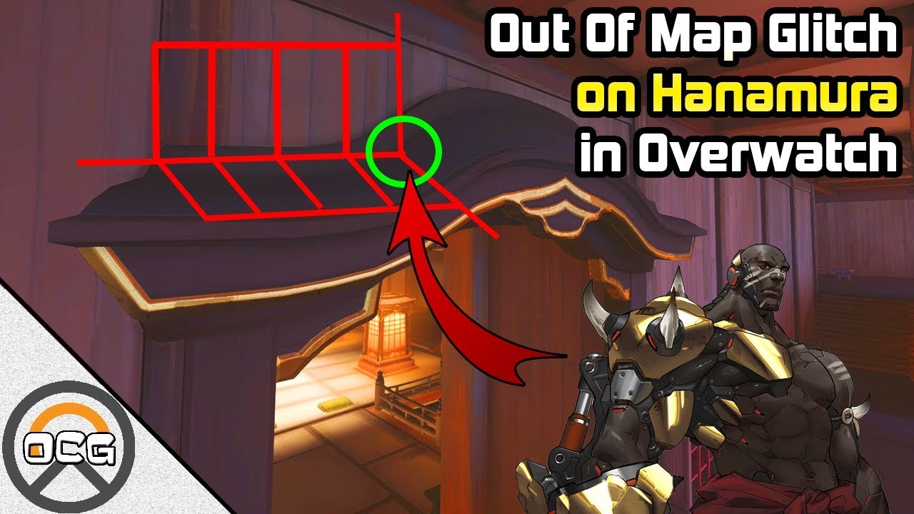 OCG - Out of Map Glitch on Hanamura in Overwatch