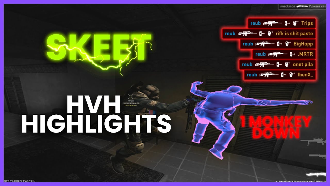 SKEET IS BEST CHEAT 2021 | CS:GO HVH HIGHLIGHTS