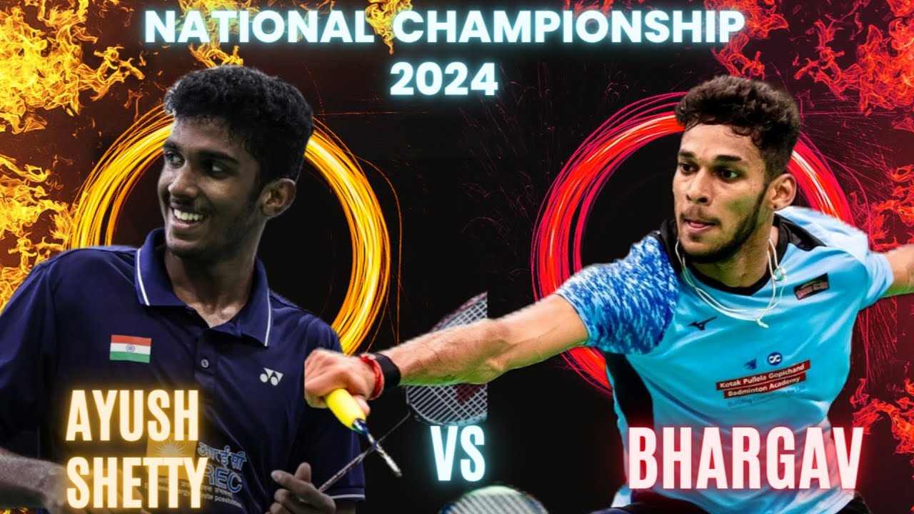 AYUSH SHETTY VS BHARGAV:YONEXSUNRISE ALL INDIA SENIOR CHAMPIONSHIP BANGALORE 2024