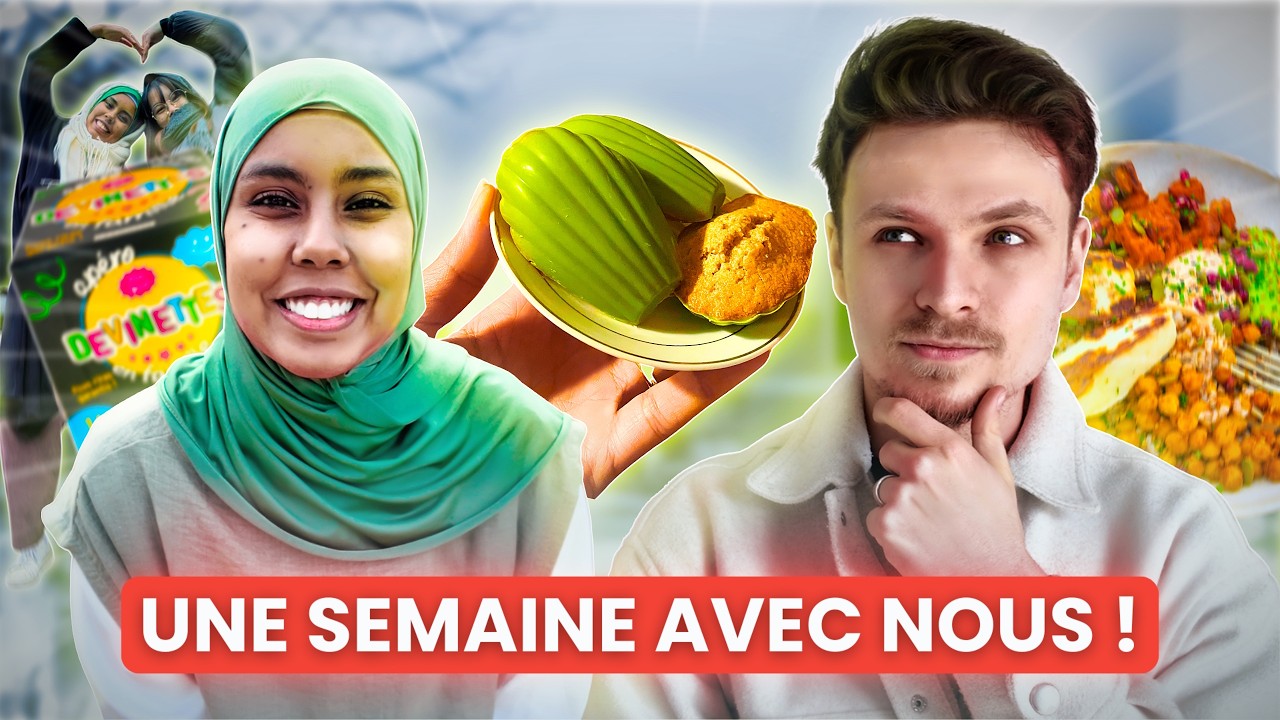 Comment manger TAYYIB, et vivre notre RELIGION au quotidien en COUPLE MIXTE - Deeny Vlog 1