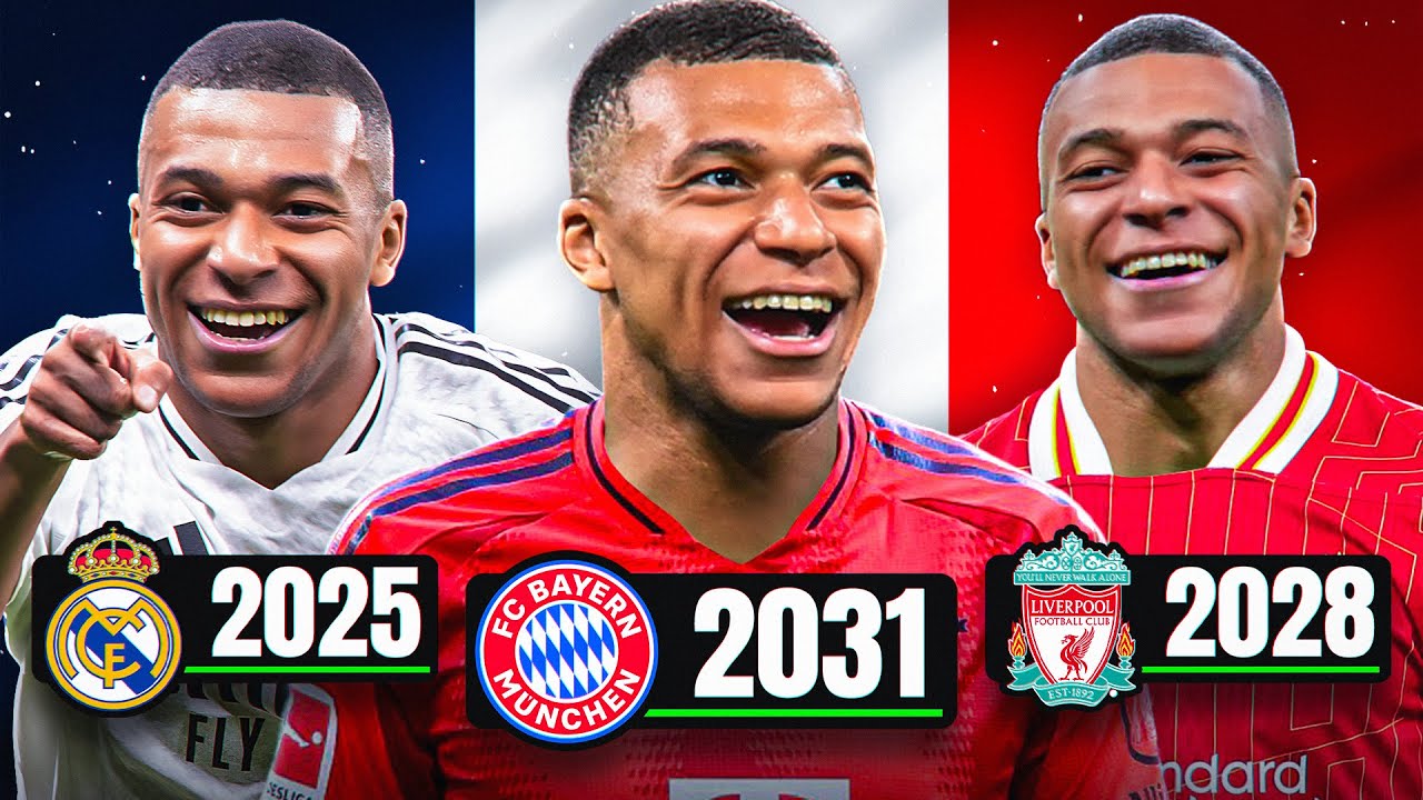 Ich habe die KARRIERE VON KYLIAN MBAPPE WEITER GESPIELT 🇫🇷🌟