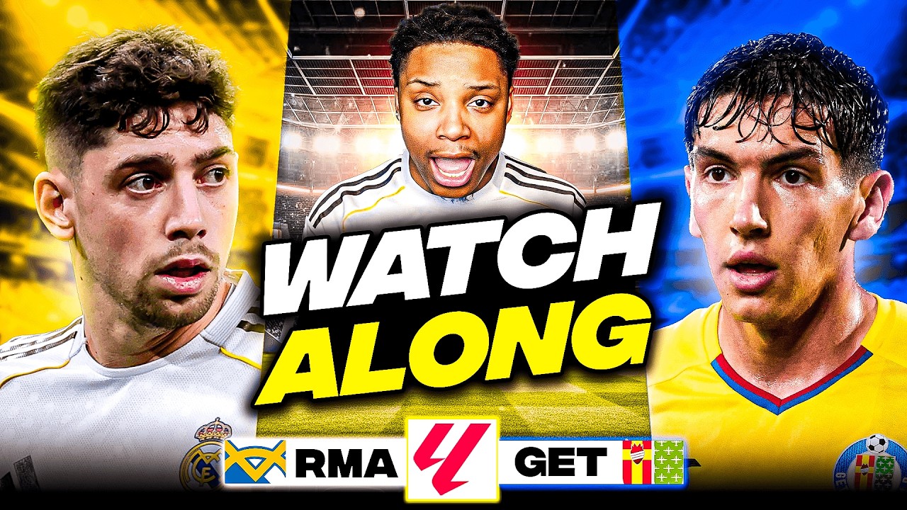 Real Madrid vs Getafe LIVE ⚪️ LALIGA Watch Along & Match Reaction