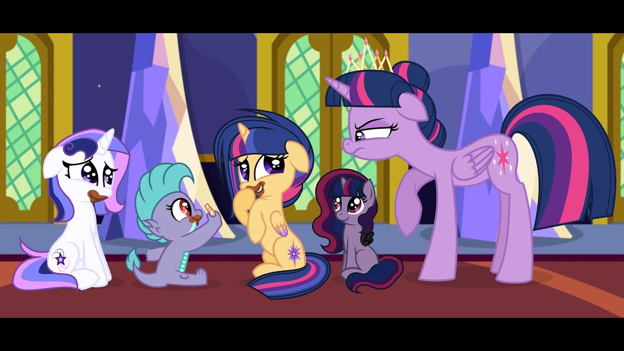 MLP[Next Gen](SpeedPaint) Who ate all the sweets?