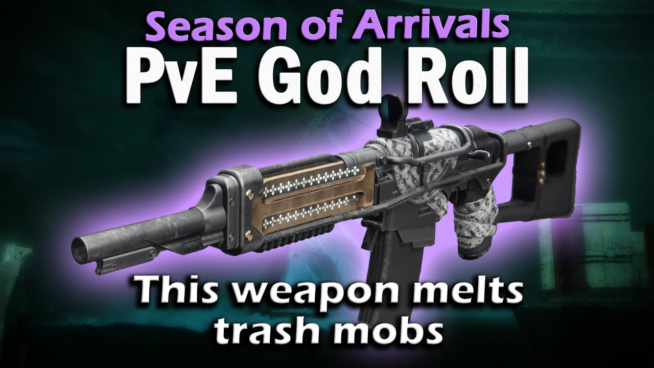 Destiny 2 - PvE God Roll - Gnawing Hunger Auto Rifle - Trash Mob Weapon - Easy Farm