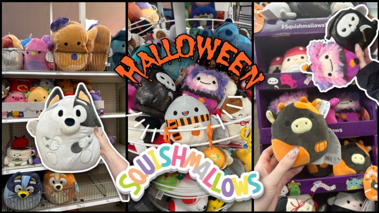 🎃Halloween Squishmallow Hunting IN JULY?!🎃