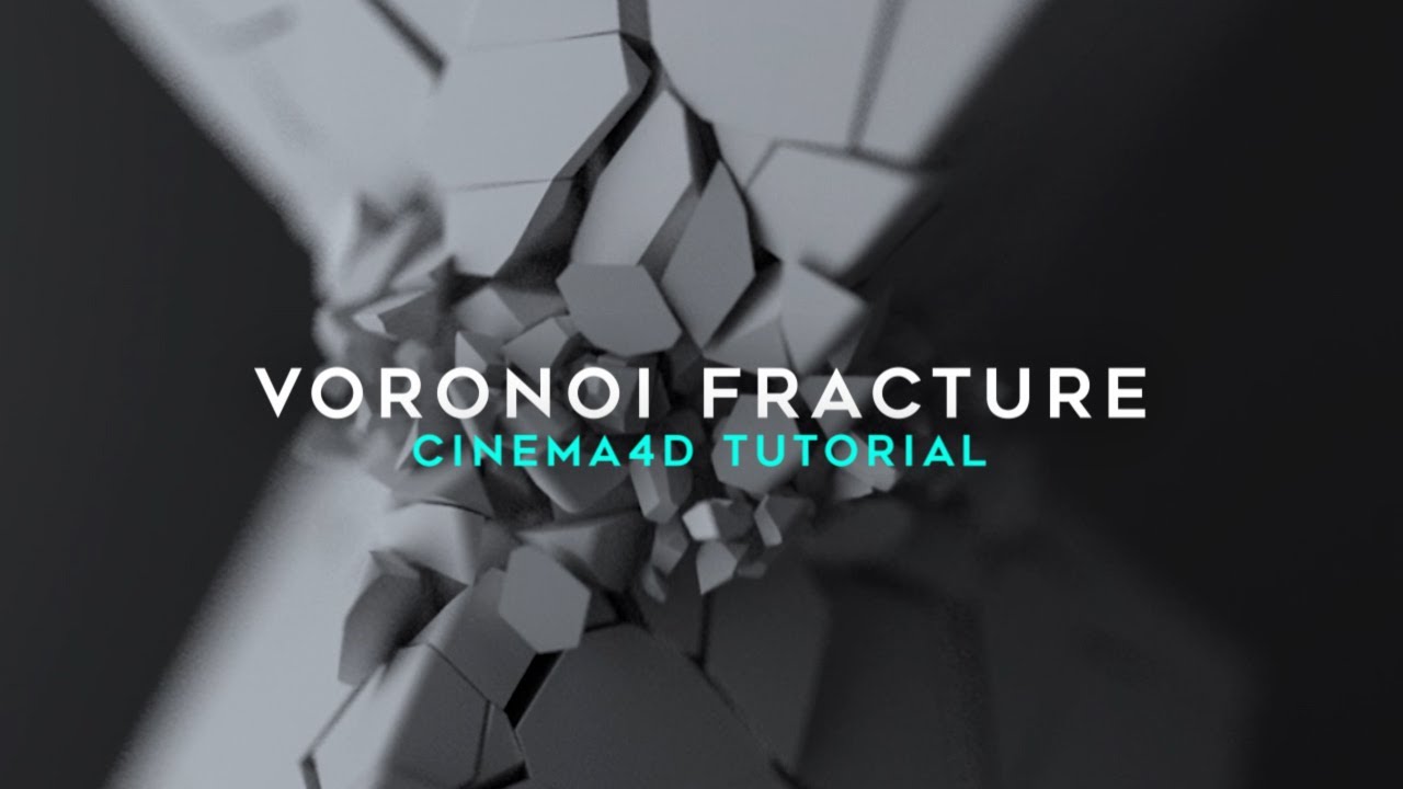 VORONOI FRACTURE TUTORIAL | CINEMA 4D | ARNOLD RENDER | 3D RENDER