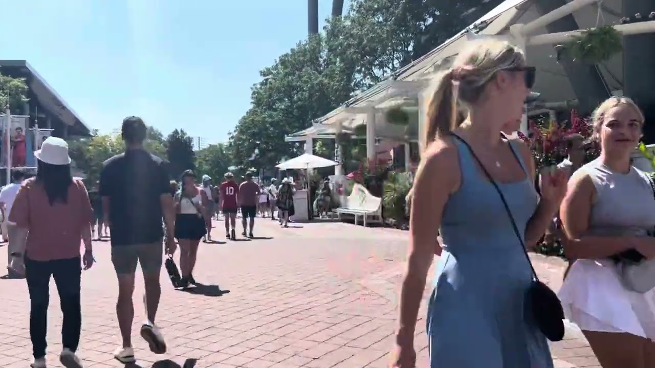 Entering Grounds At The 2023 US Open Tennis Championships