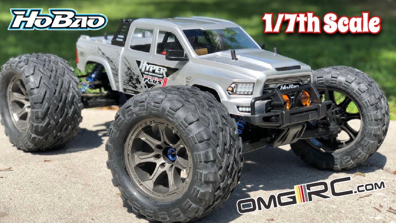 Unboxing 2019 RC HYPER MT PLUS II MONSTER TRUCK RTR- SILIVER WHITE BODY I OMGRC.com