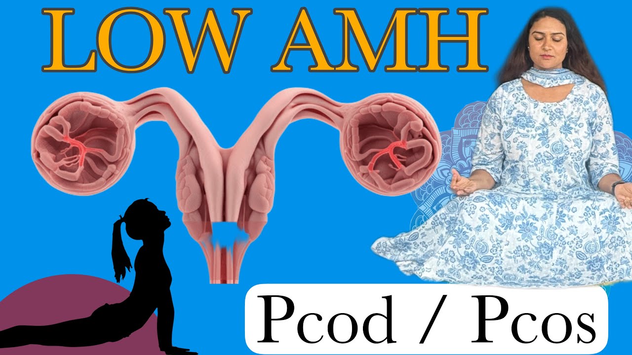  Yoga for PCOS & low AMH: gentle, safe, and supportive. 