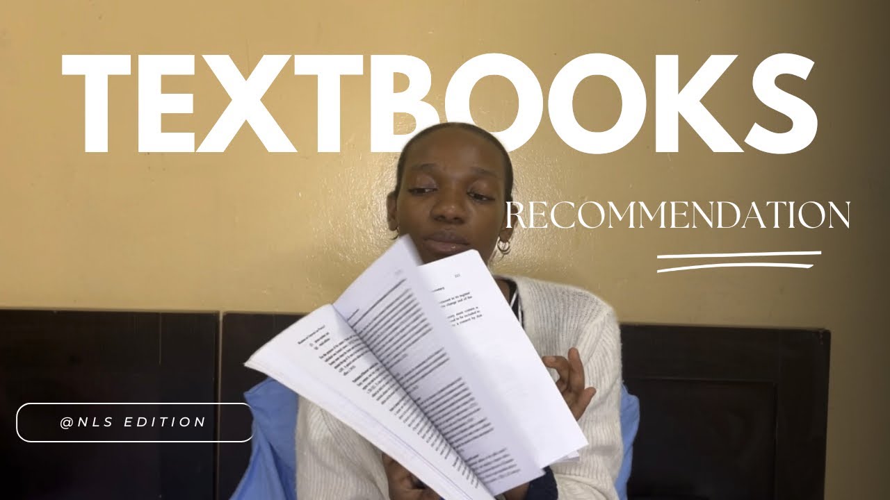 NIGERIA LAW SCHOOL TEXTBOOKS RECOMMENDATIONS