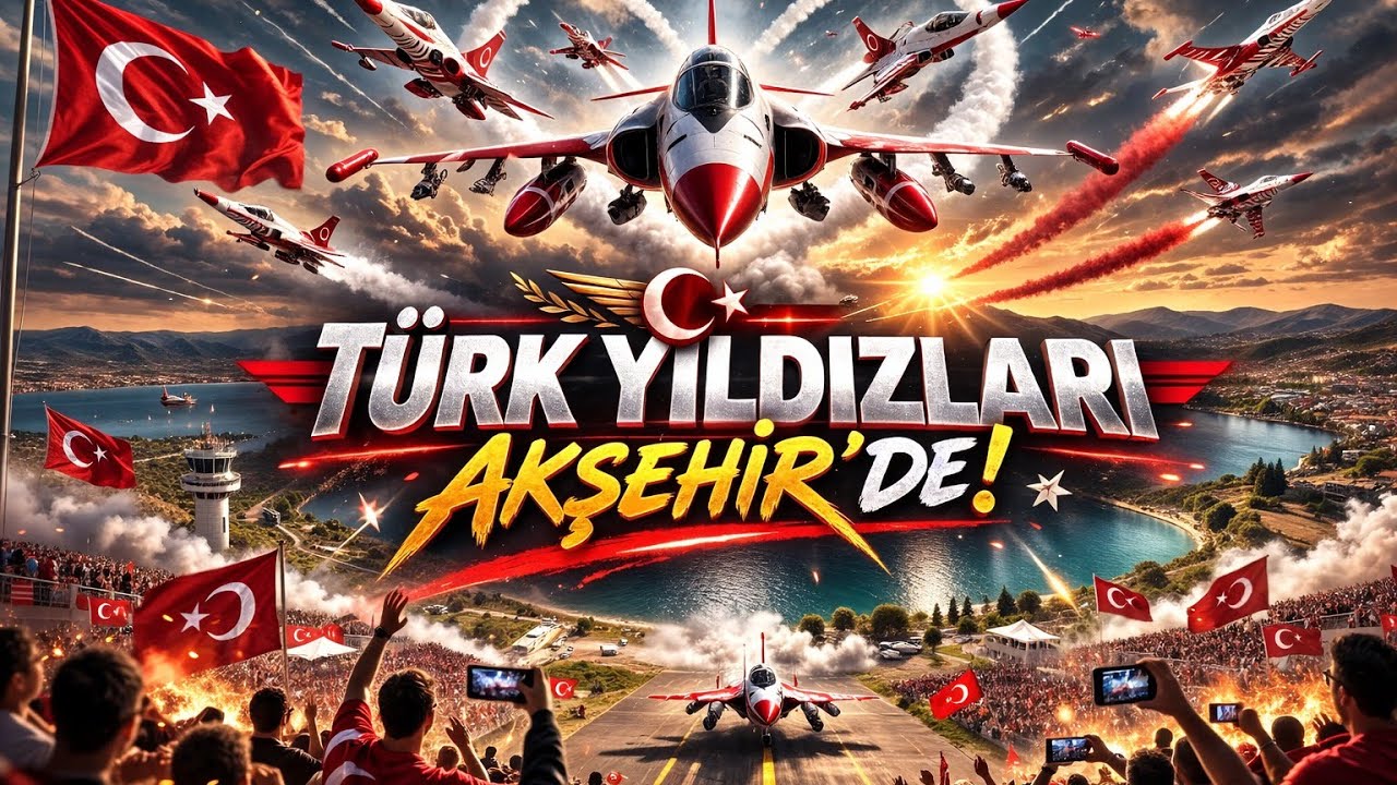 Türk Yıldızları Akşehir’de / Turkish Stars Airshow in Akşehir