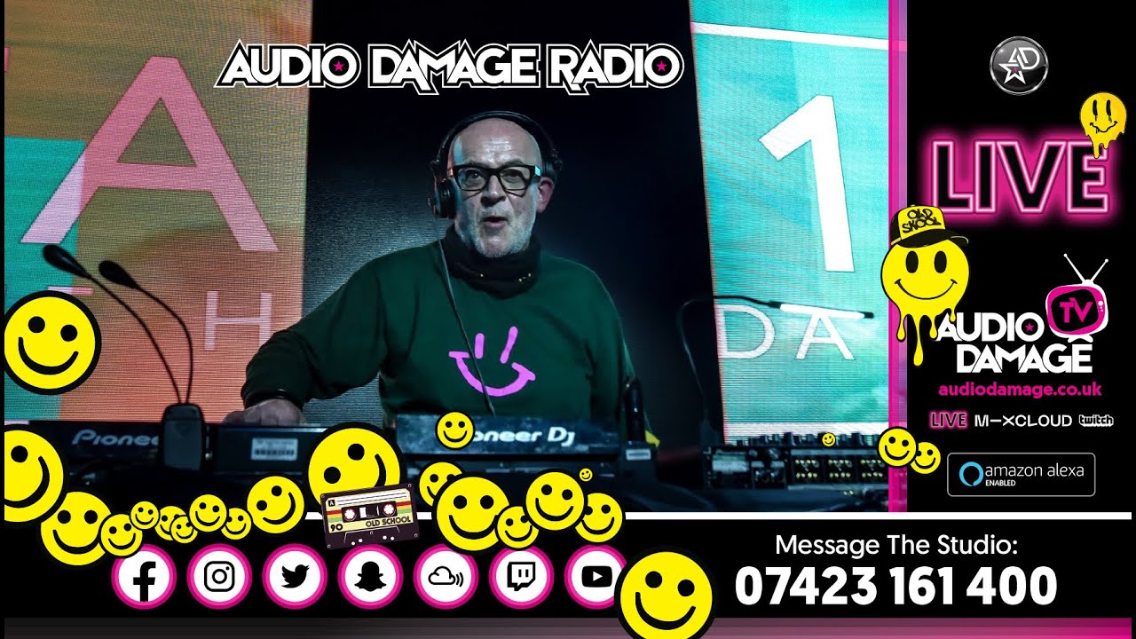 Graeme Park (Long Live House) - LIVE - Audio Damage Radio. 2am - 3am (30.11.2025).