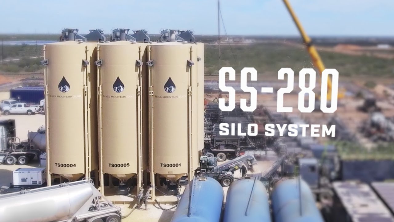 SS-280 Frac Sand Silo System