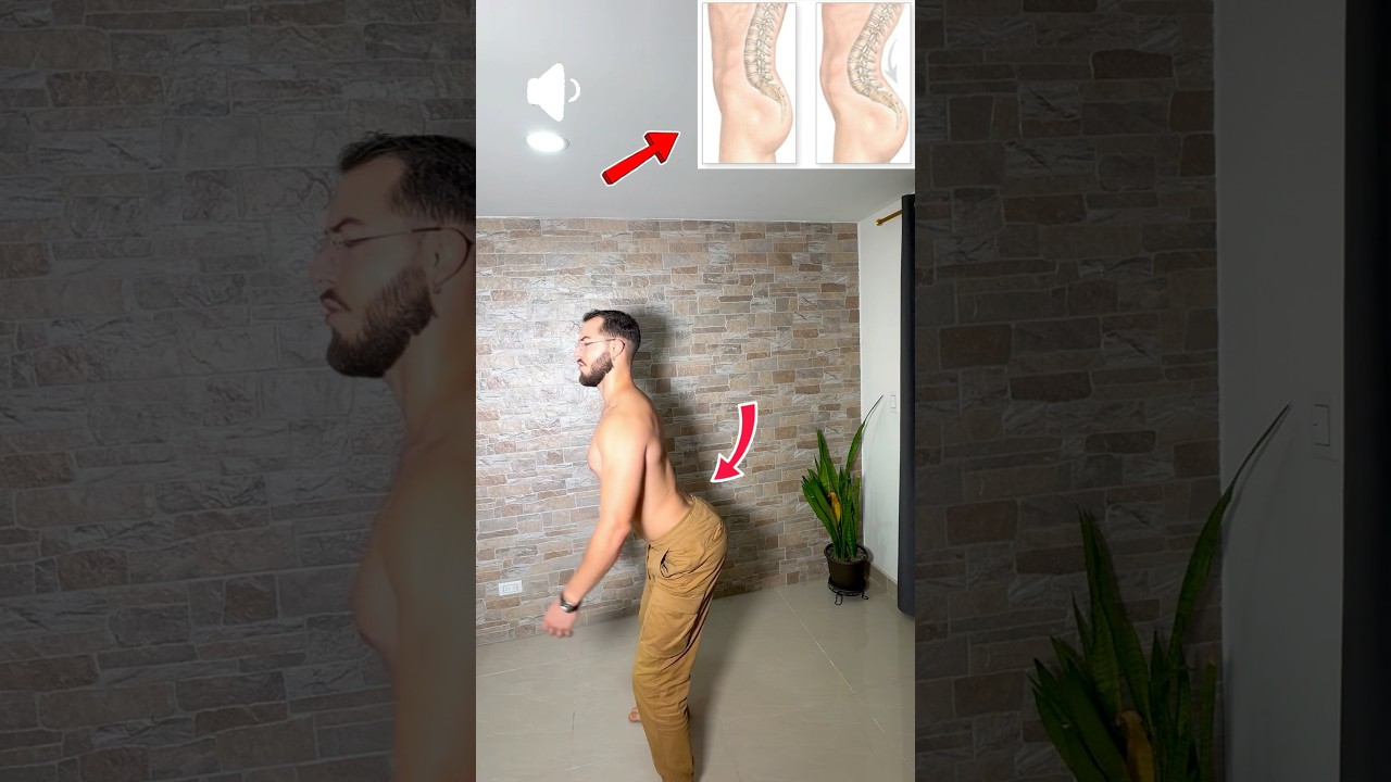 Un ejercicio diario para corregir tu hiperlordosis