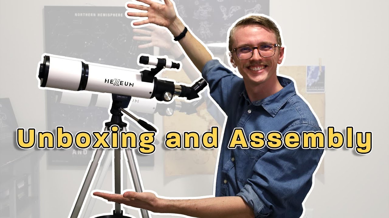 Unboxing and Assembling the Hexeum 80 mm Telescope