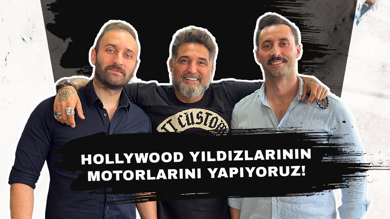 TT Motor'un Hollywood'a Uzanan Hikayesi ! Tarhan Telli ile Custom Motor Sanatı !