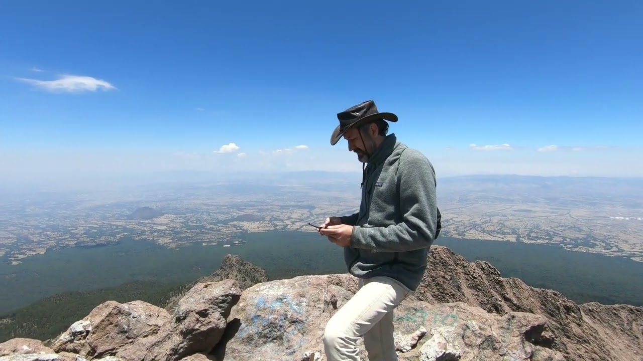 April 2022. Mexico. State of Hidalgo. Volcan La Malinche, approx. 4500 m.