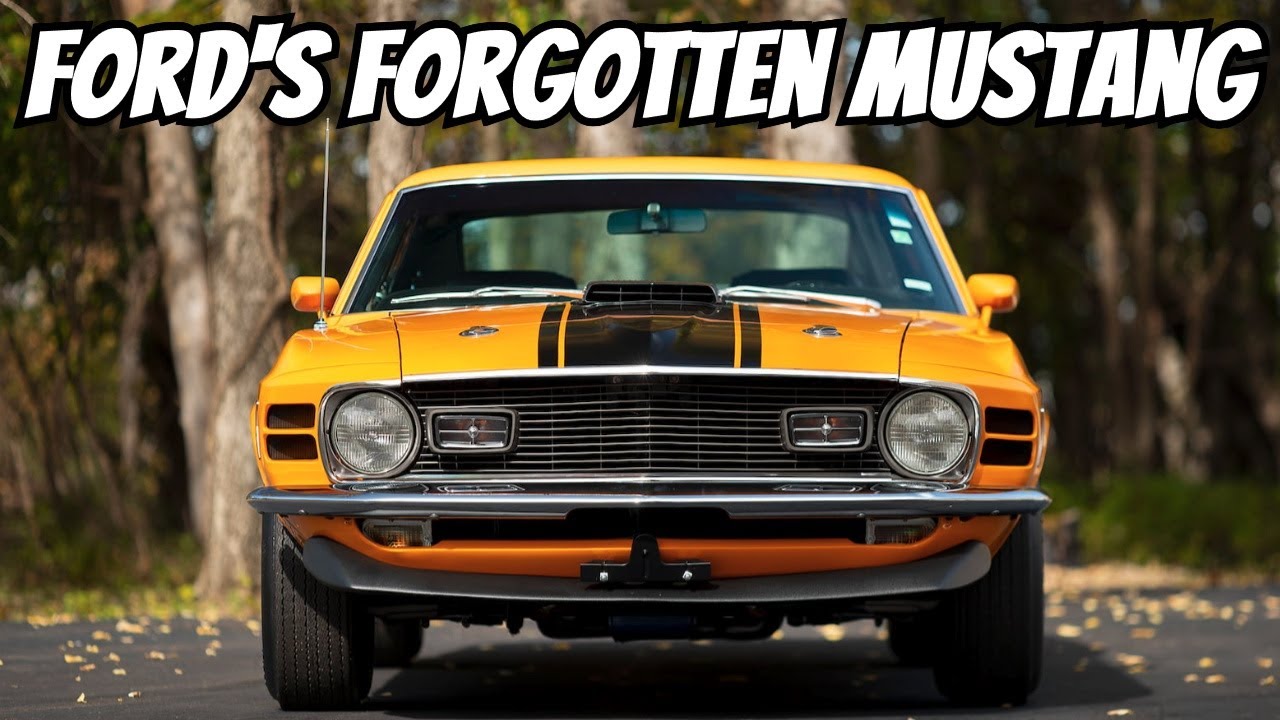 The Forgotten Ford Mach 1 Mustang