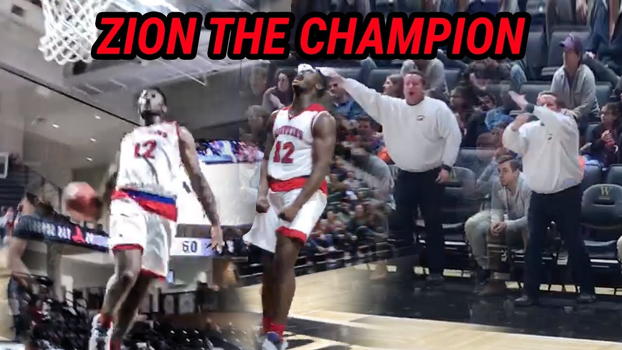Zion Williamson SALUTES Heckler In CHAMPIONSHIP WIN! Drops A Light 42 POINTS