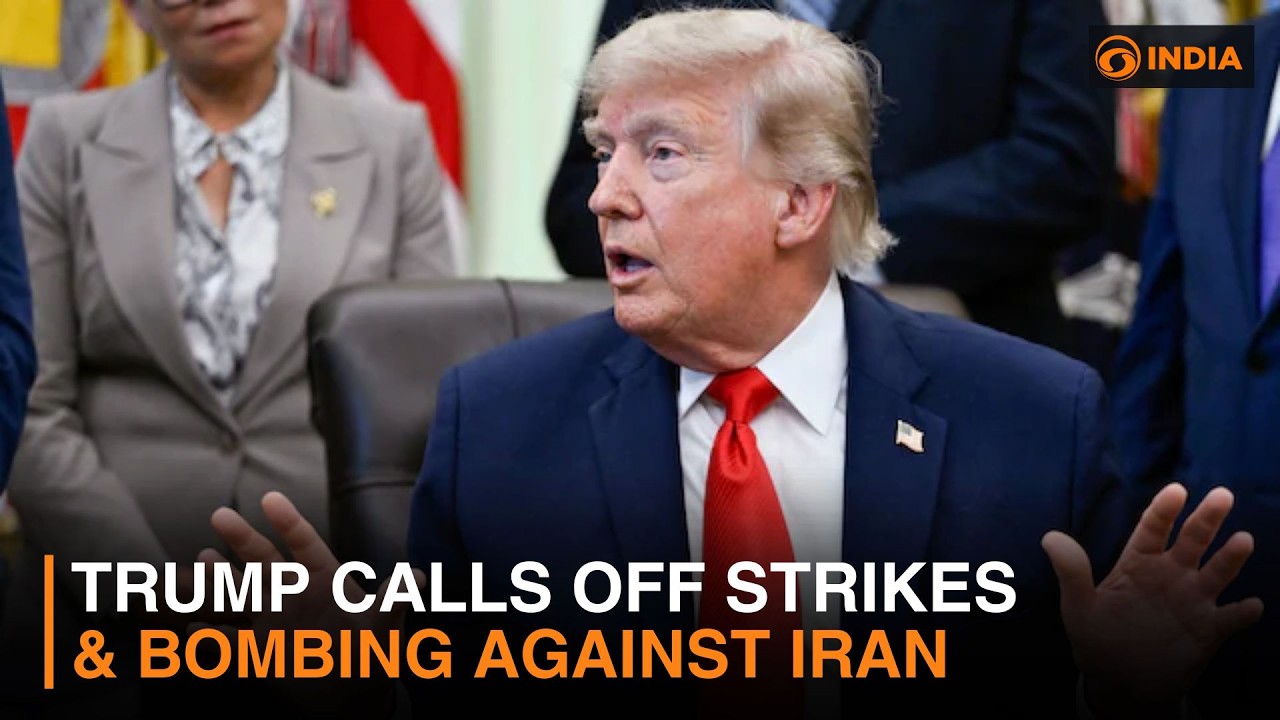 US-Iran conflict: Trump calls off strikes & bombing against Iran