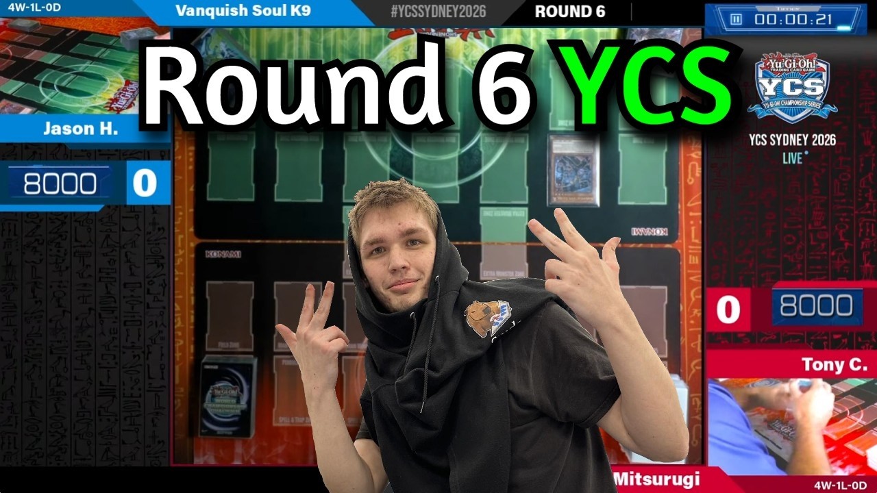 YCS Sydney Round 6 - Vanquish Soul K9 Vs Mitsurugi