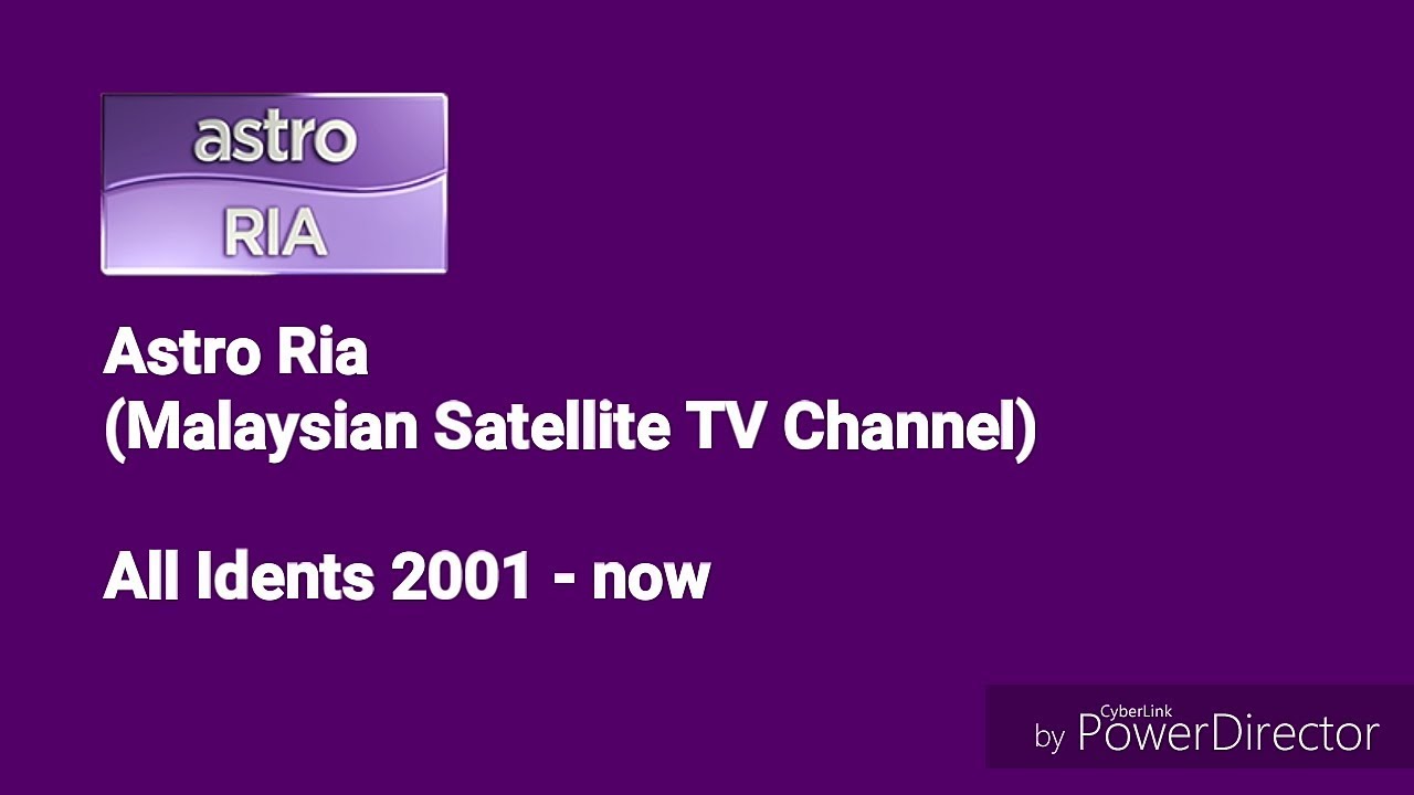 Astro Ria All Idents (2001 - 2015)