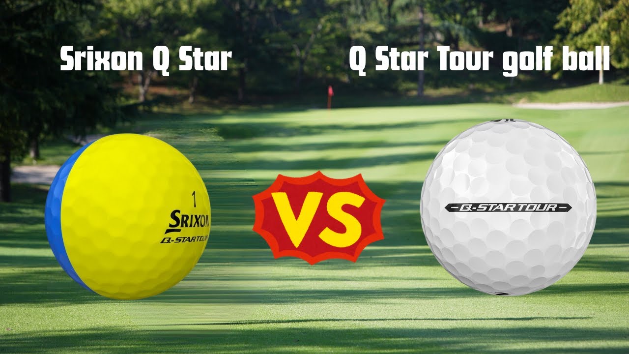 Мячи для гольфа Srixon Q Star и Q Star Tour: прямое сравнение