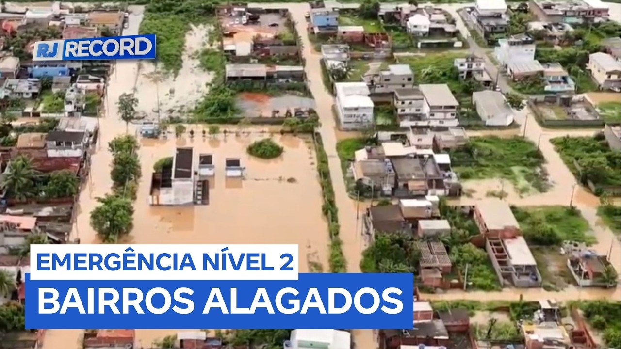 Prefeitura de Rio das Ostras (RJ) decreta emergência após fortes chuvas