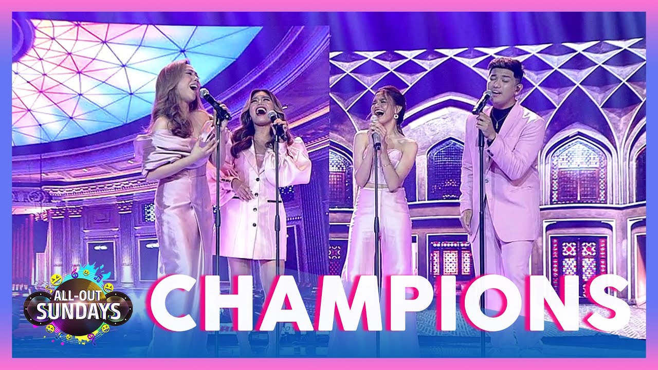 Super Champions show off their vocal prowess with these love songs! | All-Out Sundays