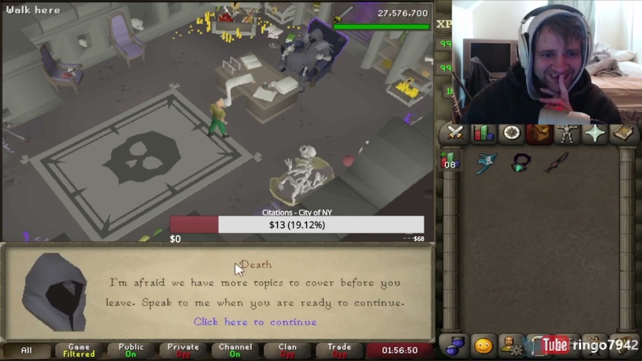 Death of 8 year HCIM ringo794 - OSRS