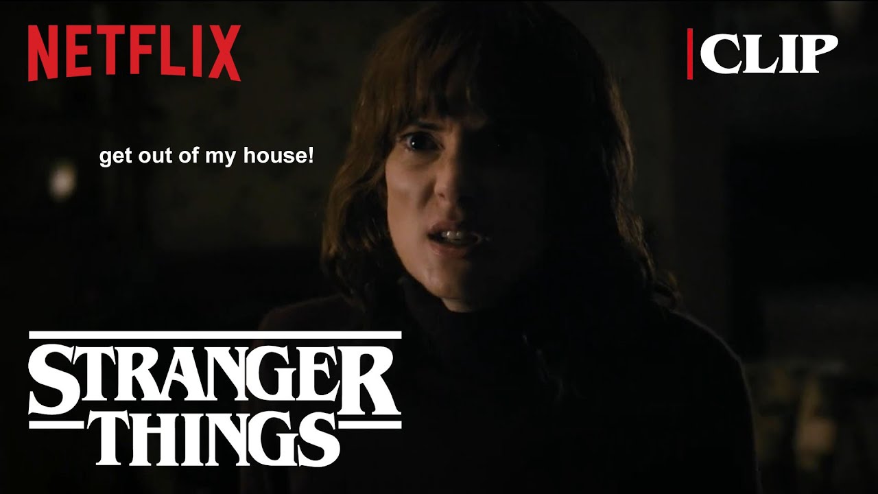 Joyce & Lonnie Fight Scene | Stranger Things 1 | EP5 | Netflix | (HD)