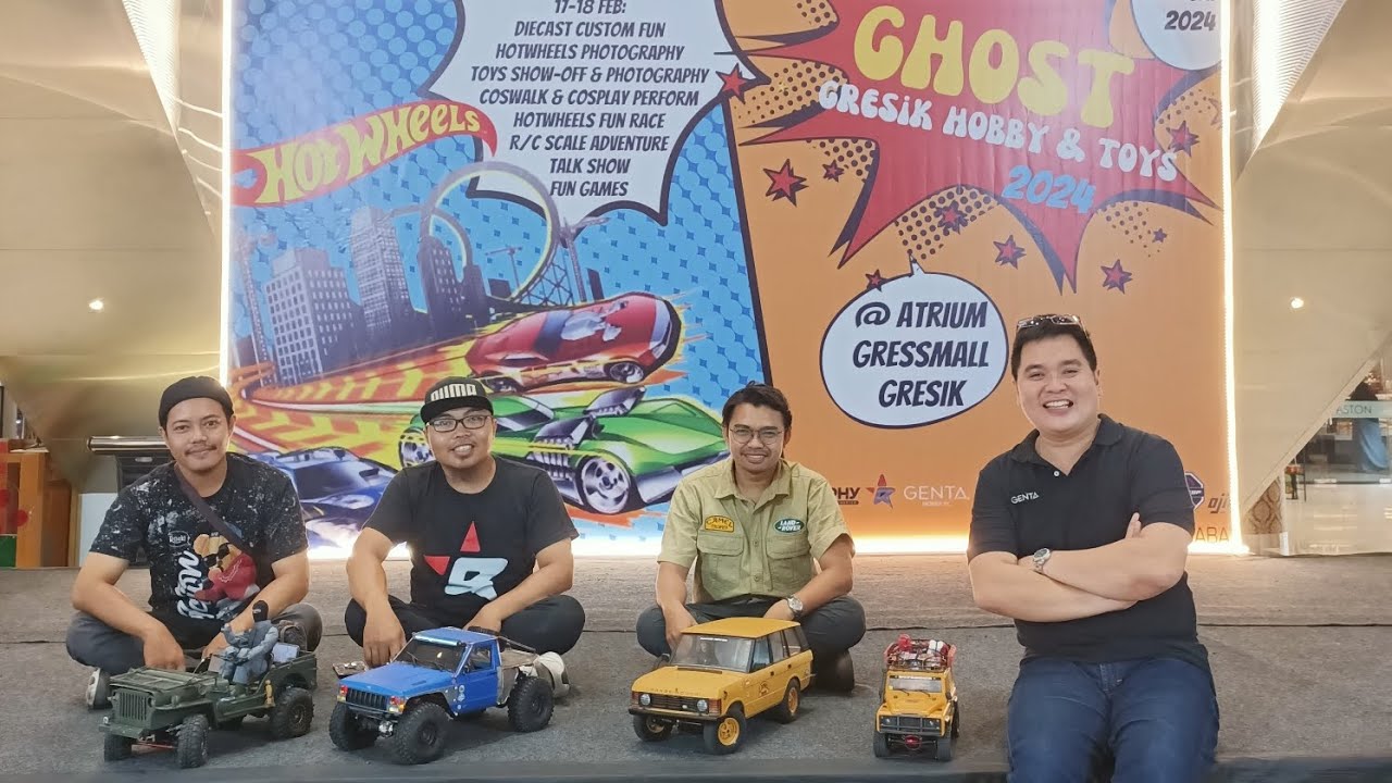 RC Adventure SYNC at GHOST (GRESIK HOBBY & TOYS) 2024. Venue: GRESSMALL GRESOK