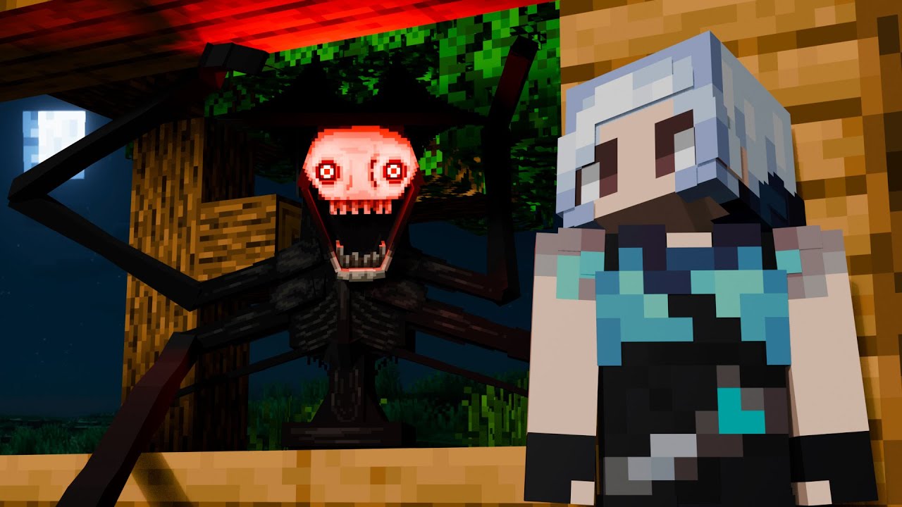 NUNCA hagas ENOJAR al GROWLING MAN en MINECRAFT 💀🍓