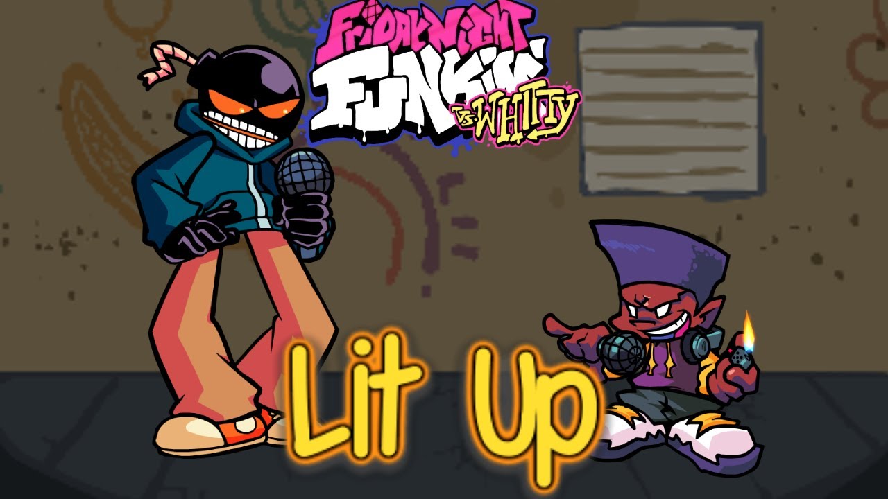 Lit Up || Whitty VS Darnell  (FNF Covers)