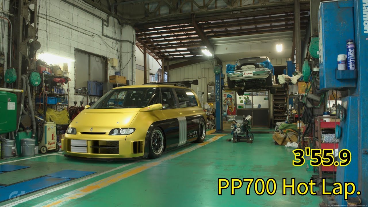 Renault Espace F1 PP700 Hot Lap.