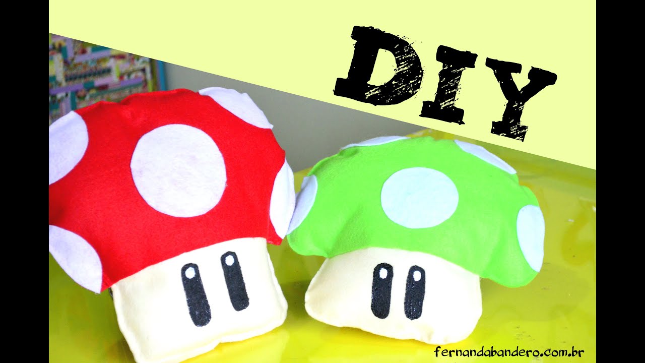 DIY Almofada Super Mario