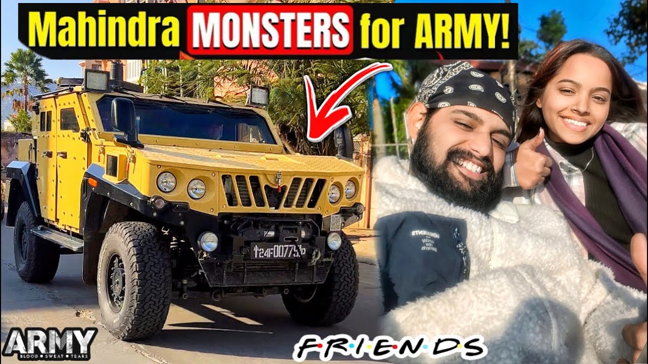 Ye Kya Dekh Liya 🥵mahindra armado army vehicle 